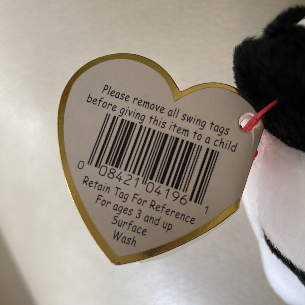 Fortune TY beanie baby bear. - Picture 4 of 9